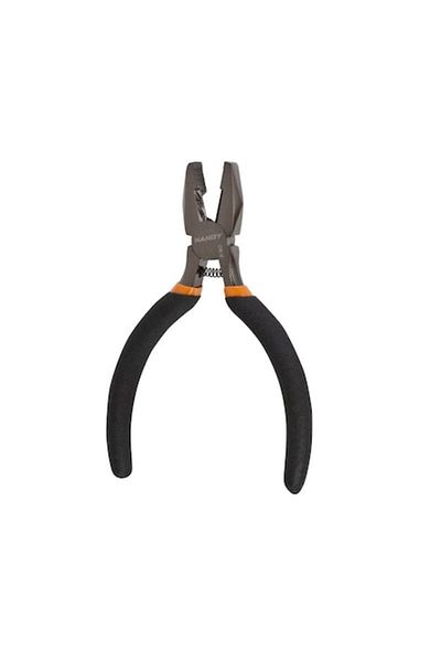Handy Multifunctional Pliers with Rubber Handle, 115mm