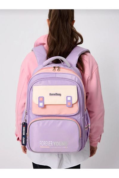 eflanmoda Forever Young Ultra Luxury Oversized School Bag