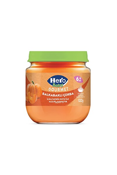 Hero Baby Gourmet Balkabaklı Kavanoz Mama 120g x6