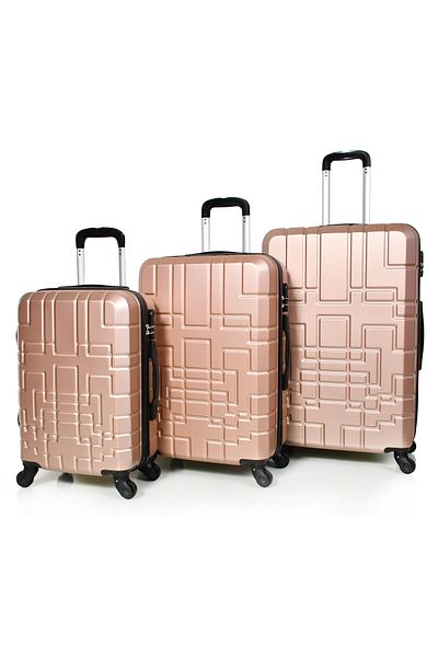 MORANO Murano 3 Piece Unisex Luggage Set 28" - 24" - 20".