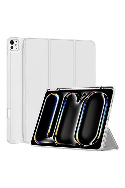 2DAYFIND Protective Case for iPad Pro 13 2024, G28, TPU, Titanium Grey