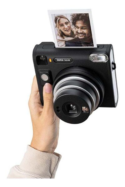 Fujifilm كاميرا Instax Square SQ40 مع وضع السيلفي