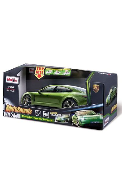 Maisto Masinuta Morosounds Porsche Taycan Turbo S 1:24