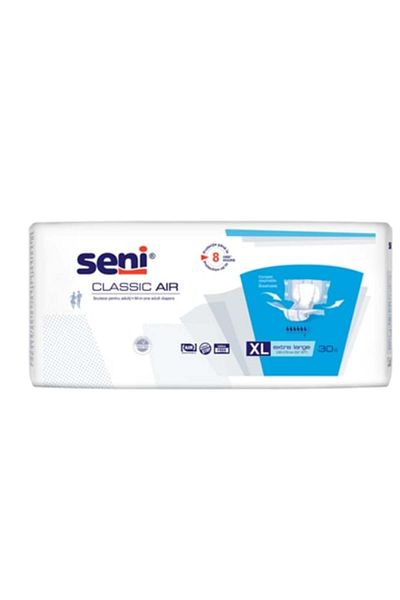 Seni Classic Air Adult Diapers XL 30 pieces