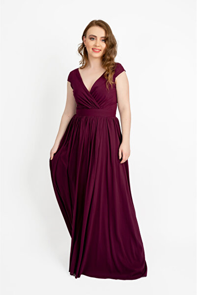 OEM Selina long veiled evening dress - L(40)