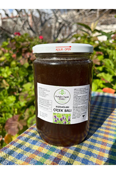 KAZDAĞLARI ORGANİK LEZZETLER Kazdağı Süzme Çiçek Balı