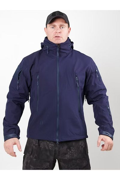 Lion camo "Akula" fur-lined softshell jacket, windproof and water-repellent, Outdoor