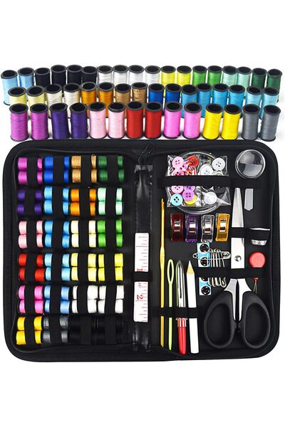 LA' PRECIOUS طقم خياطة مكون من 172 قطعة طقم إبرة وخيط موردو خياطة متميزون ملح...