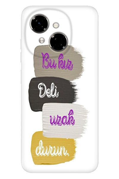 TECNO Spark Go 1 2025 Kılıf Tema Trendy Silikon Baskılı Bu Kız Deli