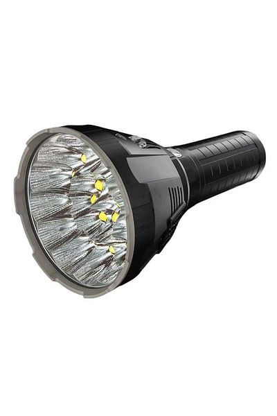 imalent MS18 ألمع مصباح يدوي 100,000 لومن 18 قطعة Cree XHP70 1350M