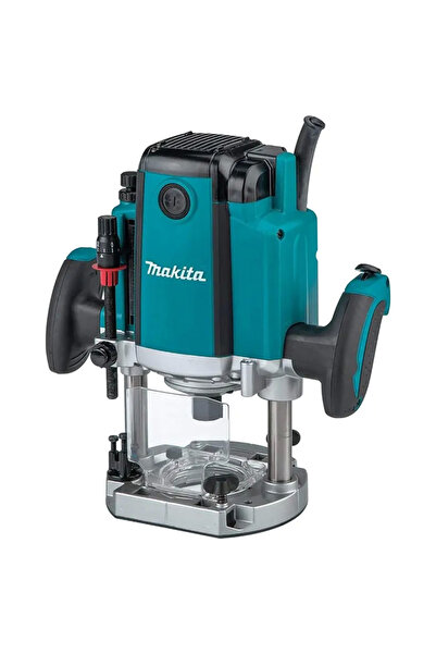 Makita ماكينة تشكيل الخشب RP1800X05، سعة الغمر 0~70 مم، 12 مم، 1850 واط، 22000 دورة في الدقيقة، 6 كجم