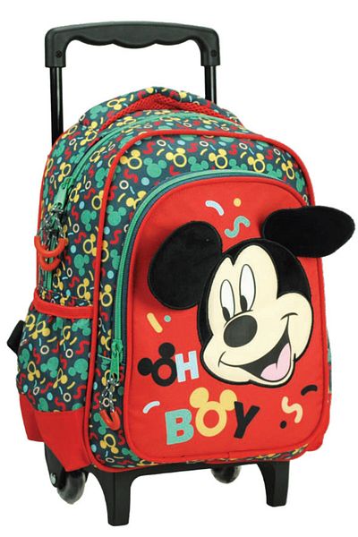 Mickey Mouse Disney Mickey Oh Boy rolling kindergarten backpack, bag 30 cm