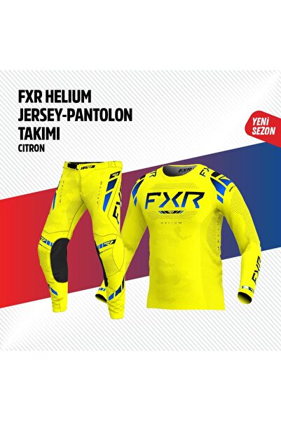 Fxr Sarı Mavi Jersey Pantolon Takımı