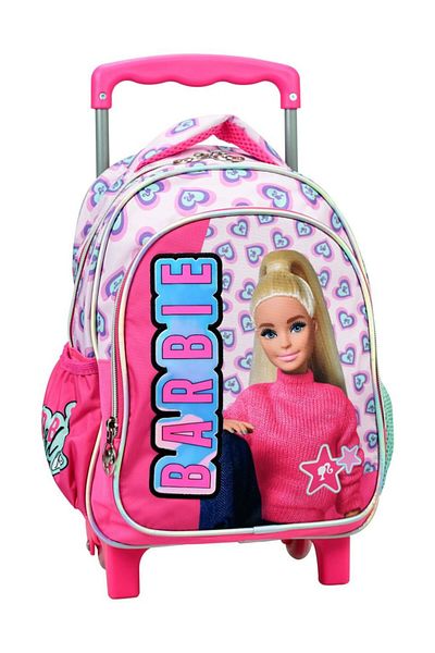 Barbie Love rolling kindergarten backpack, 30 cm bag