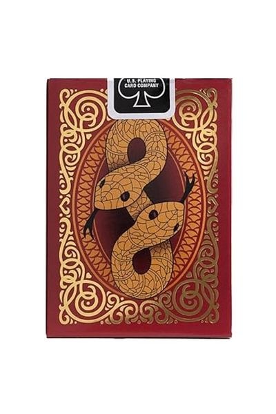 OyuncaklarÜlkesi Bicycle Snake Snake Premium Playing Card Playing Cards Deck