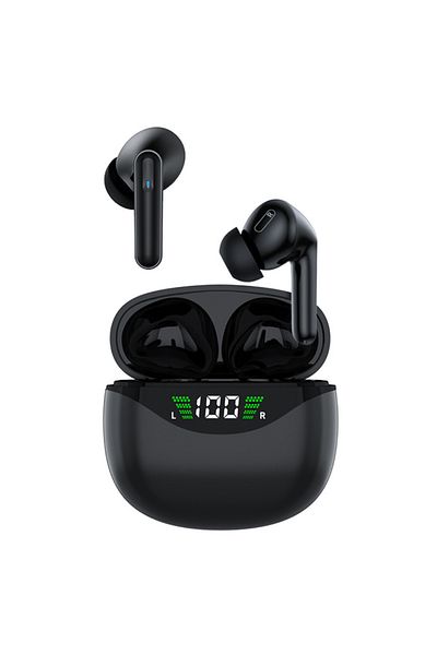 OEM Bluetooth 5.3 Wireless Earbuds EM-VG121 with Active Noise Cancellation, Smart Touch Control, Black
