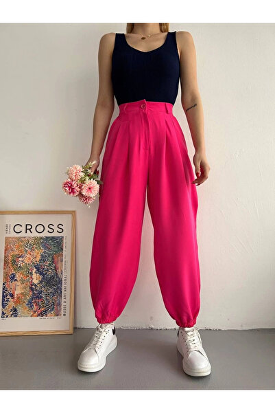 hibiscus Baggy Pants Fuchsia S23202