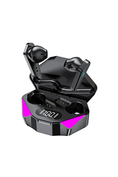 OEM Căști de gaming wireless inteligente EM-X15 cu afișaj LED, Bluetooth 5.3,...