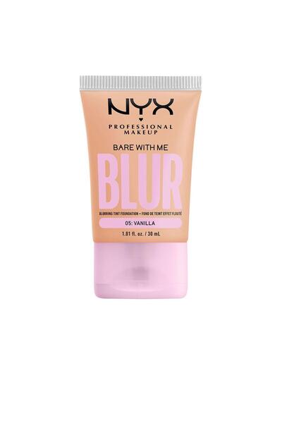 NYX Fond de ten cu finisaj mat BARE WITH ME BLUR 05 vanilla 30 ml