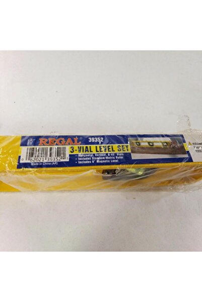 Regal 2-Piece 3-Vial Level Set 9 Inch