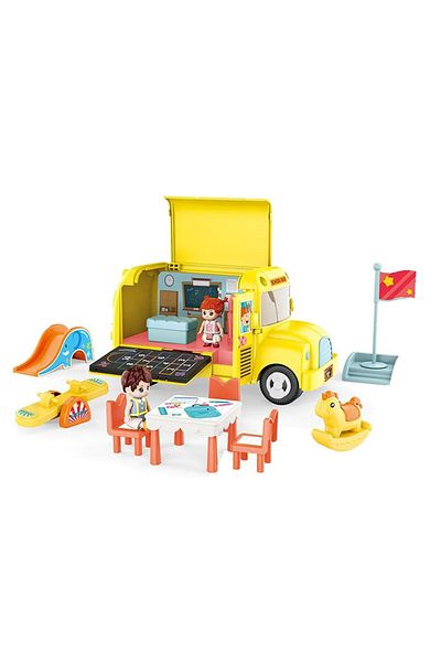 OCIE Autobuz scolar cu mobilier si figurine Touring Classroom