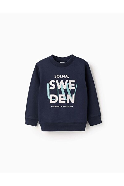 Ziddy Brushed Sweatshirt for Boys 'Solna', Blue