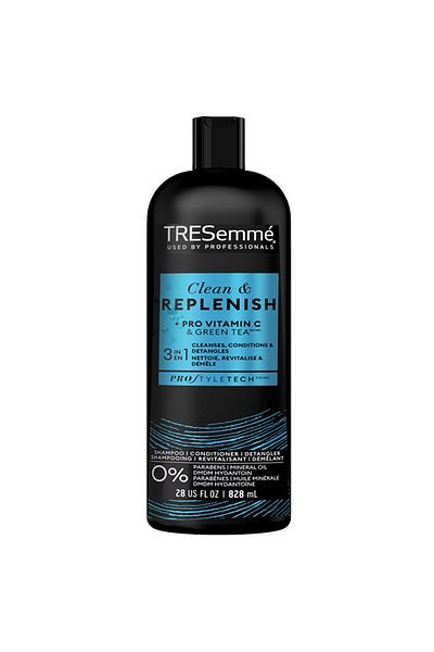 Tresemme شامبو وبلسم ومزيل تشابك الشعر 3في 1من تريسمي 828 مل