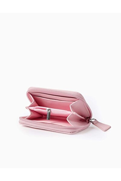 Ziddy Wallet with Prints for Girls 'Stitch & Scrump', Pink