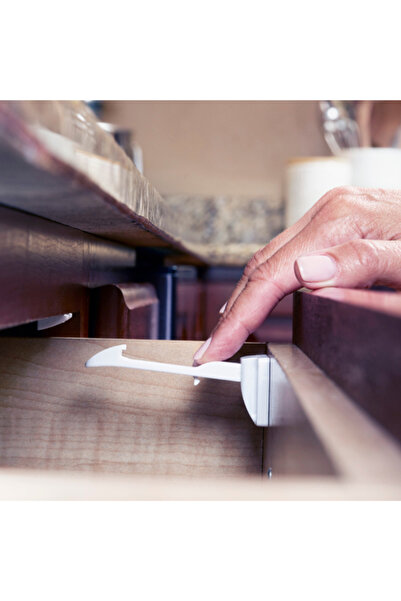 Toddleroo by North States 10-Piece Drawer and Cabinet Tab Latches