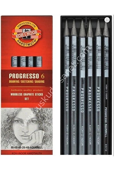 Koh-i Noor Kohinoor Progresso Grafit Kalem Seti 6 lı