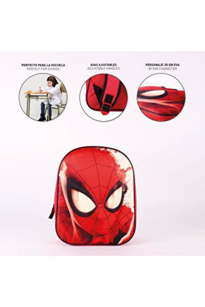 SPIDERMAN 3D backpack, bag 31 cm