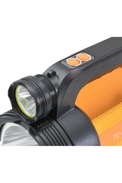 VTM VTM Flashlight. Laser Led 500W White/Blue, Professional-TD9000A, Orange