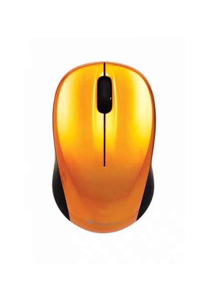 Verbatim Mouse GO NANO Portocaliu Vulcanic