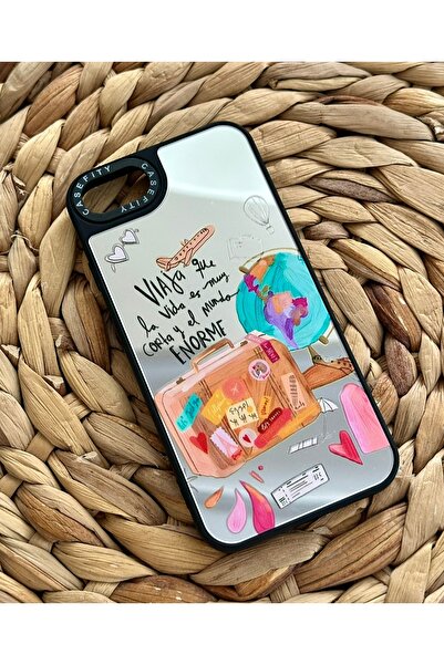 HYPERSOFT Iphone 7 Plus ve 8 Plus (5.5 inç) Uyumlu Casefity Aynalı Kılıf Trav...