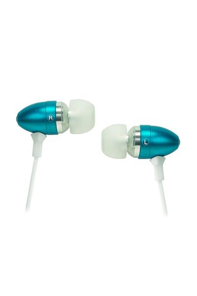 Akyta In-ear headphones with microphone B013, Brilliant Blue
