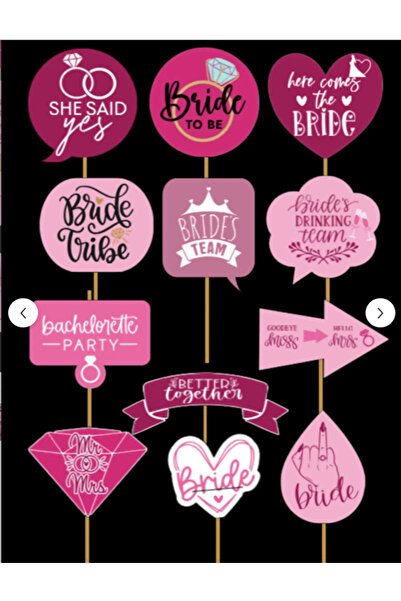 abjad مجموعة من 12 بالونًا كبيرًا لحفلات العزوبية ليلة الهينا لفريق العروس ال...