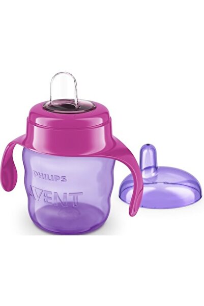 Phillips Cana Philips Avent SCF551/03 cu tetina de formare, 200ml, 6 luni +, Roz