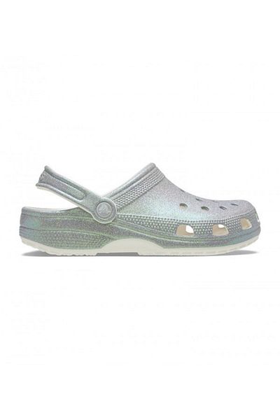 Crocs Класически блестящи пантофки Cg бели за жени