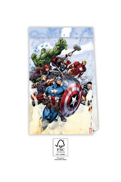 AVENGERS Infinity Stones 4 pcs paper bag FSC