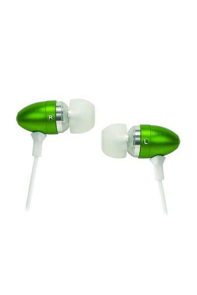 Akyta In-ear headphones with microphone B013, Green
