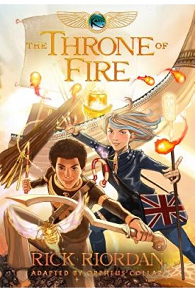 Blackwell Publ Kane Chronicles, The, Book Two the Throne of Fire: The Graphic...