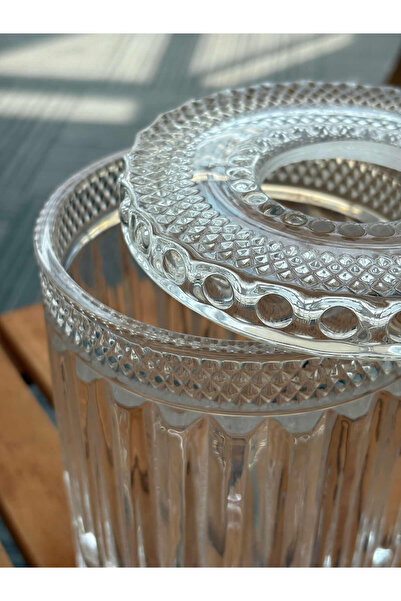 ARVALE Cylinder Glass Paper Towel Holder Napkin Holder Napkin Box |   Luxurious and Elegant Appearance