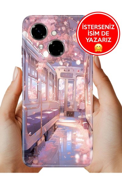 TECNO Spark Go 1 2025 Kılıf A Kalite Baskılı Art Silikon Romantik Tren