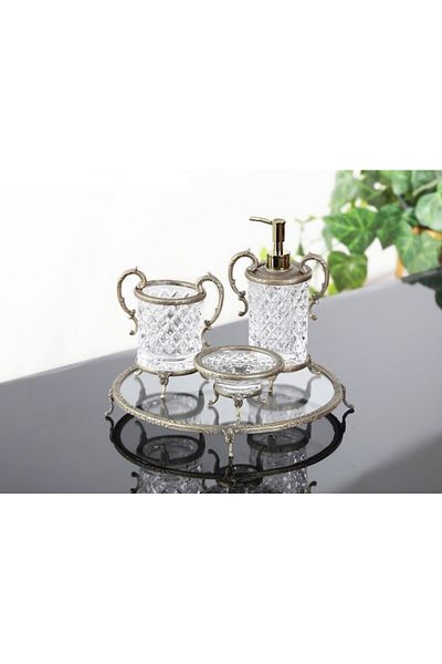 the tocco home Bathroom Set Antique with Handles