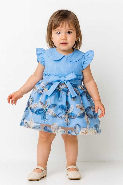 VİYOLİNA Magnolia Flower Dress
