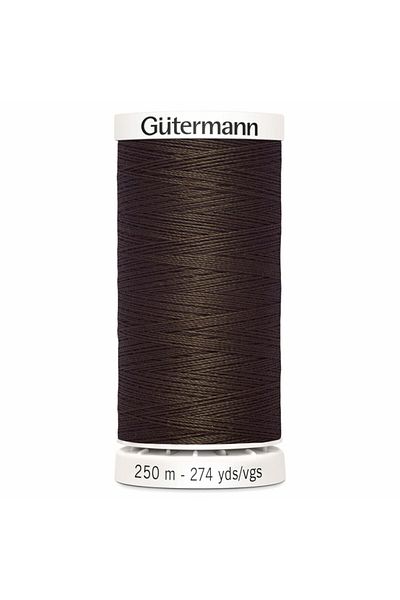 BALIM ÖRGÜ EVİ Gütermann 694 Brown Sewing Thread 250 m 100% Polyester