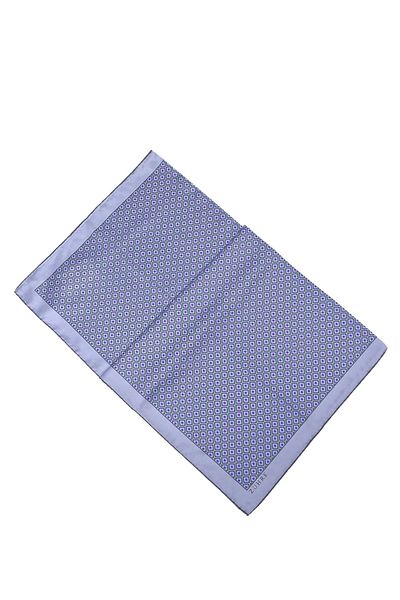 Zühre Patterned Polyester Twill Scarf 0077 V11