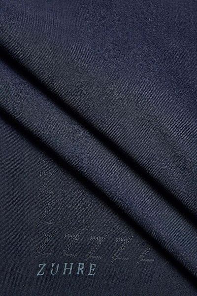 Zühre Navy Blue Shawl 0013