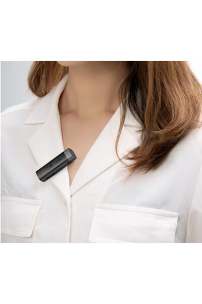 BOYA BY-WM3D Wireless Lavalier Microphone, Black