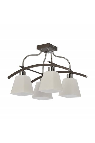 Klausen Candelabru Zelma KL9121, 4xE27, maro+crom+alb, IP20,